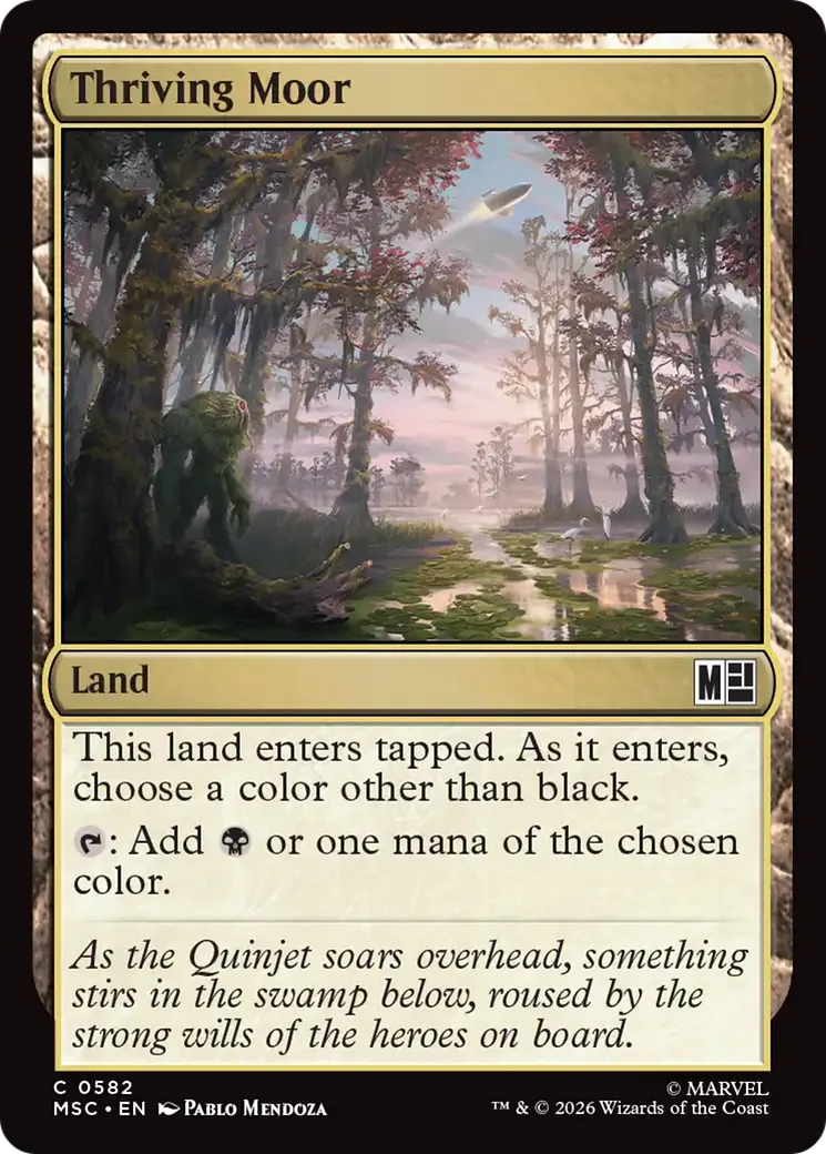 Lande prospère — Marvel Super Heroes Commander — Magic: The Gathering