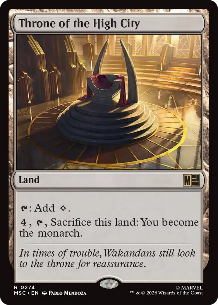 Throne of the High City — Marvel Super Heroes Commander — Magic: The Gathering