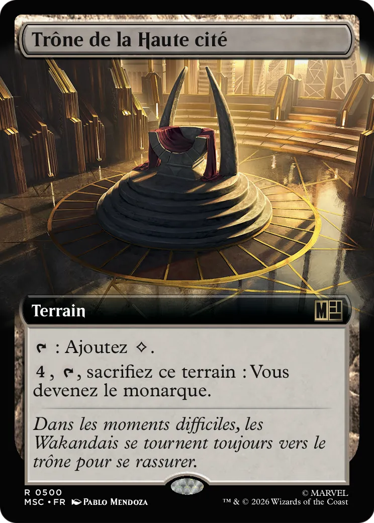 Trône de la Cité Haute — Marvel Super Heroes Commander — Magic: The Gathering