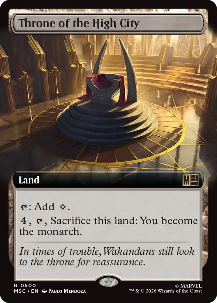 Throne of the High City — Marvel Super Heroes Commander — Magic: The Gathering