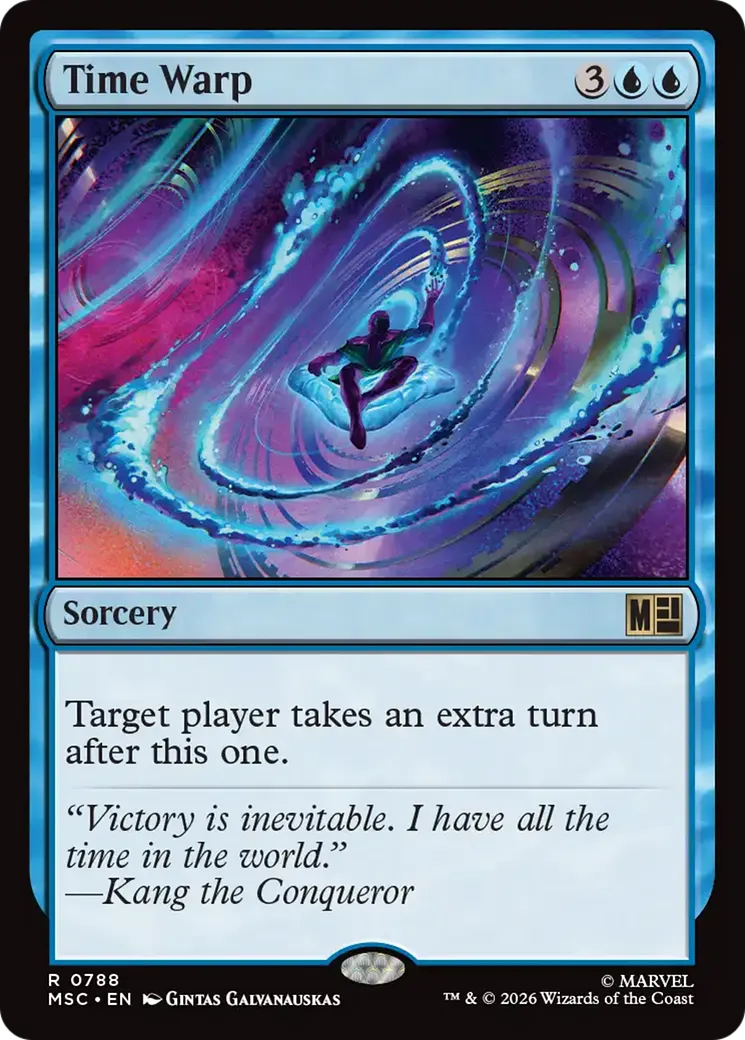 Time Warp — Marvel Super Heroes Commander — Magic: The Gathering