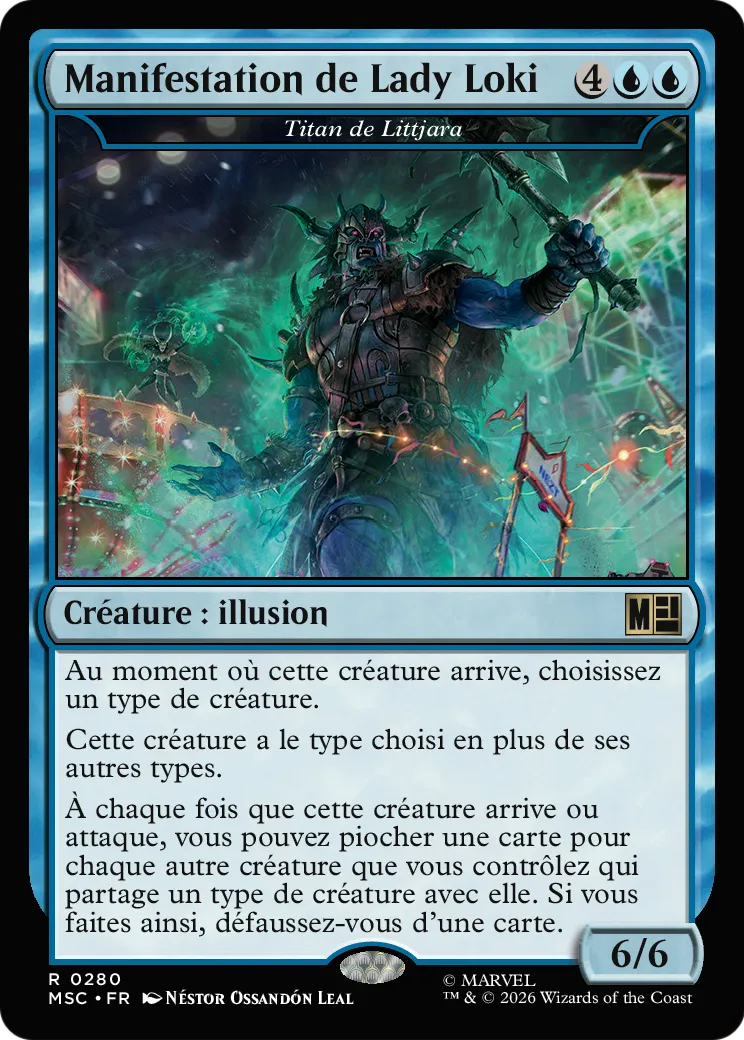 Titan de Littjara — Marvel Super Heroes Commander — Magic: The Gathering