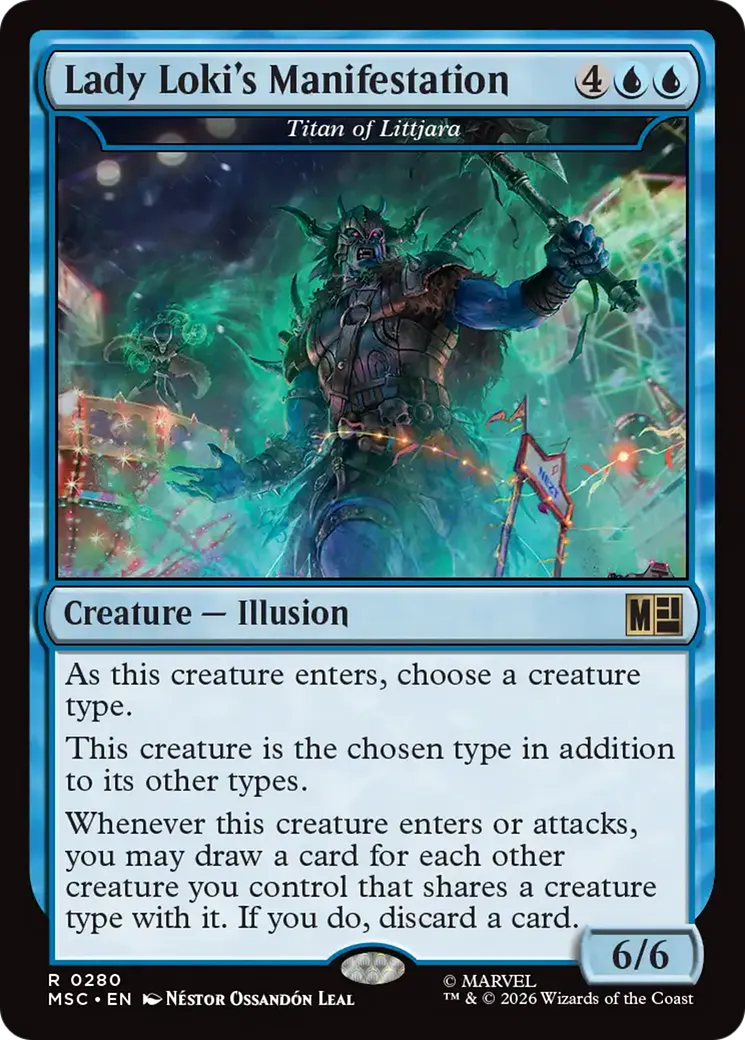 Titan de Littjara — Marvel Super Heroes Commander — Magic: The Gathering