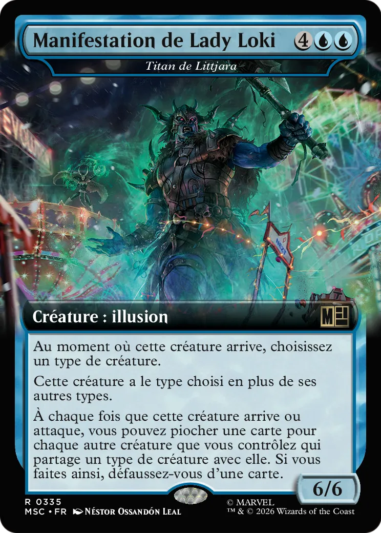 Titan de Littjara — Marvel Super Heroes Commander — Magic: The Gathering