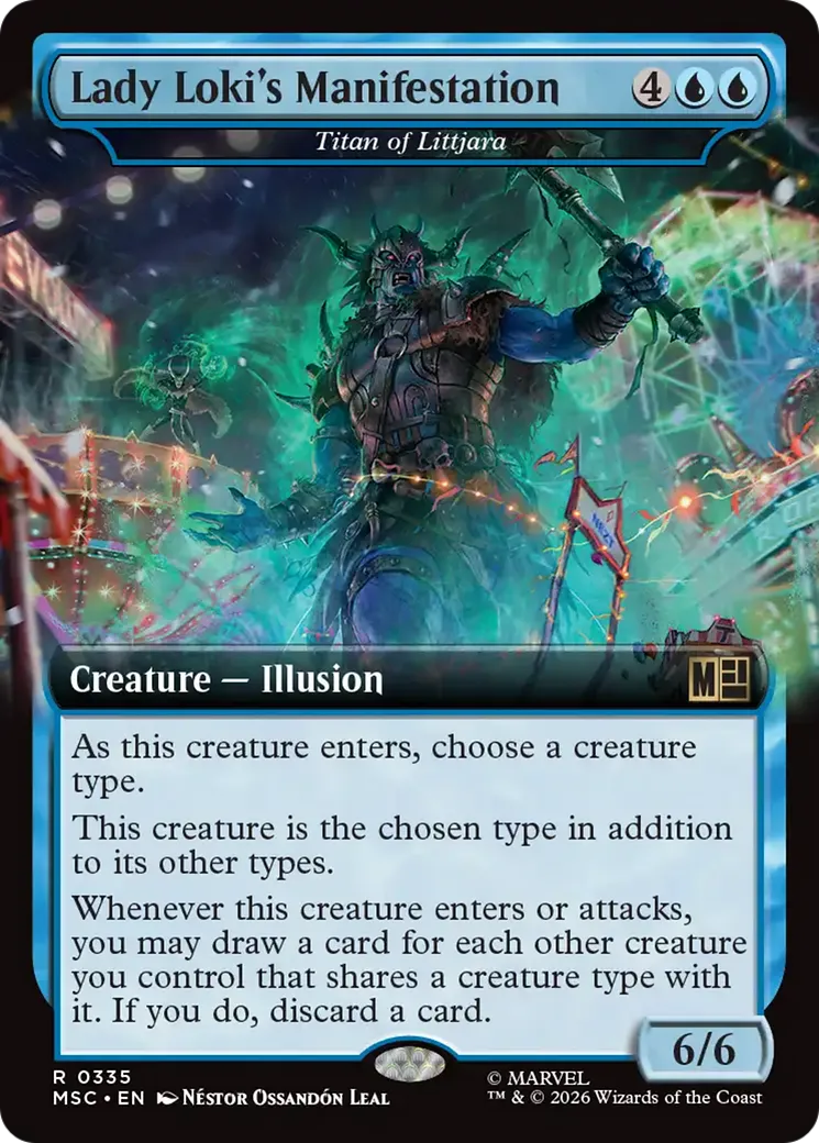 Titan of Littjara — Marvel Super Heroes Commander — Magic: The Gathering