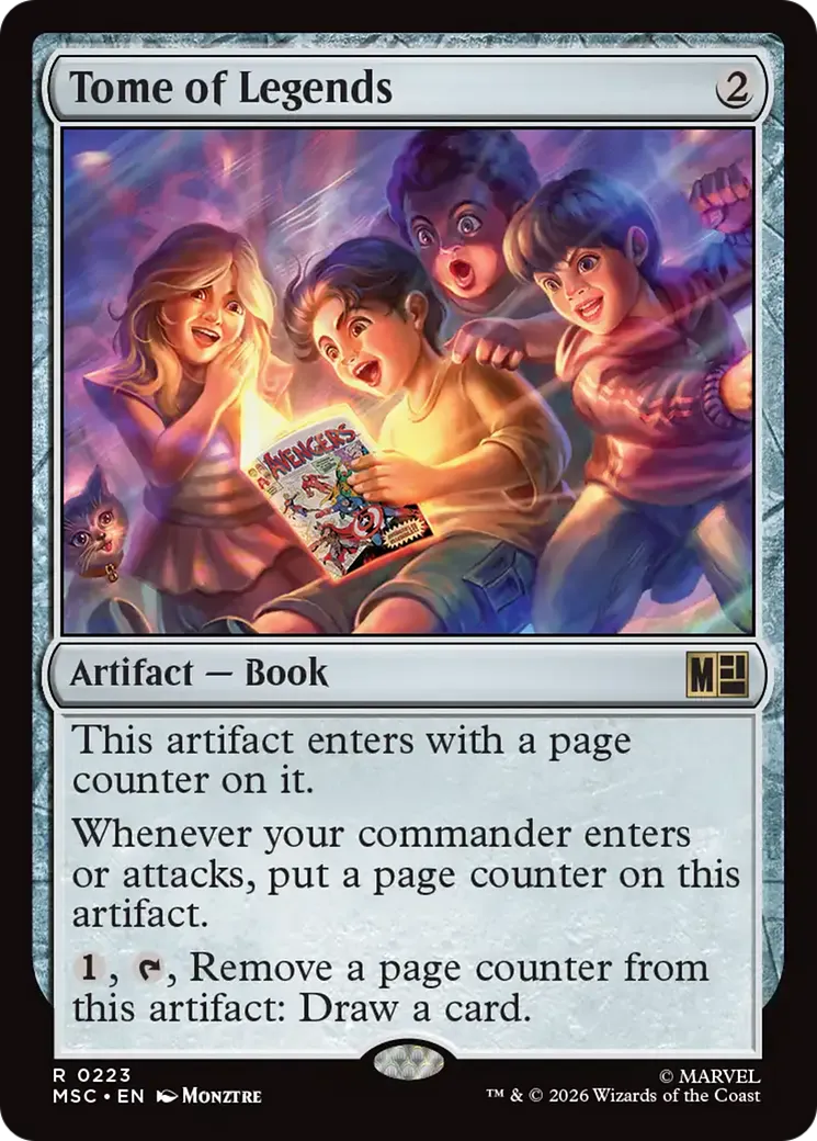 Grimoire des légendes — Marvel Super Heroes Commander — Magic: The Gathering