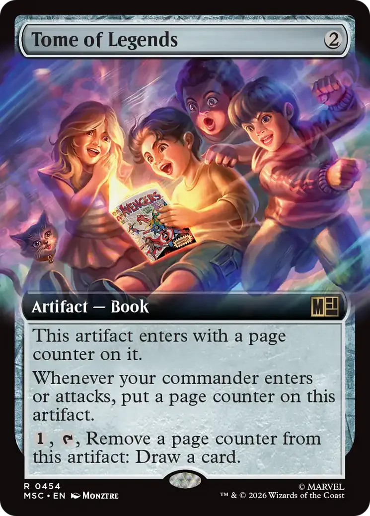 Tome of Legends — Marvel Super Heroes Commander — Magic: The Gathering