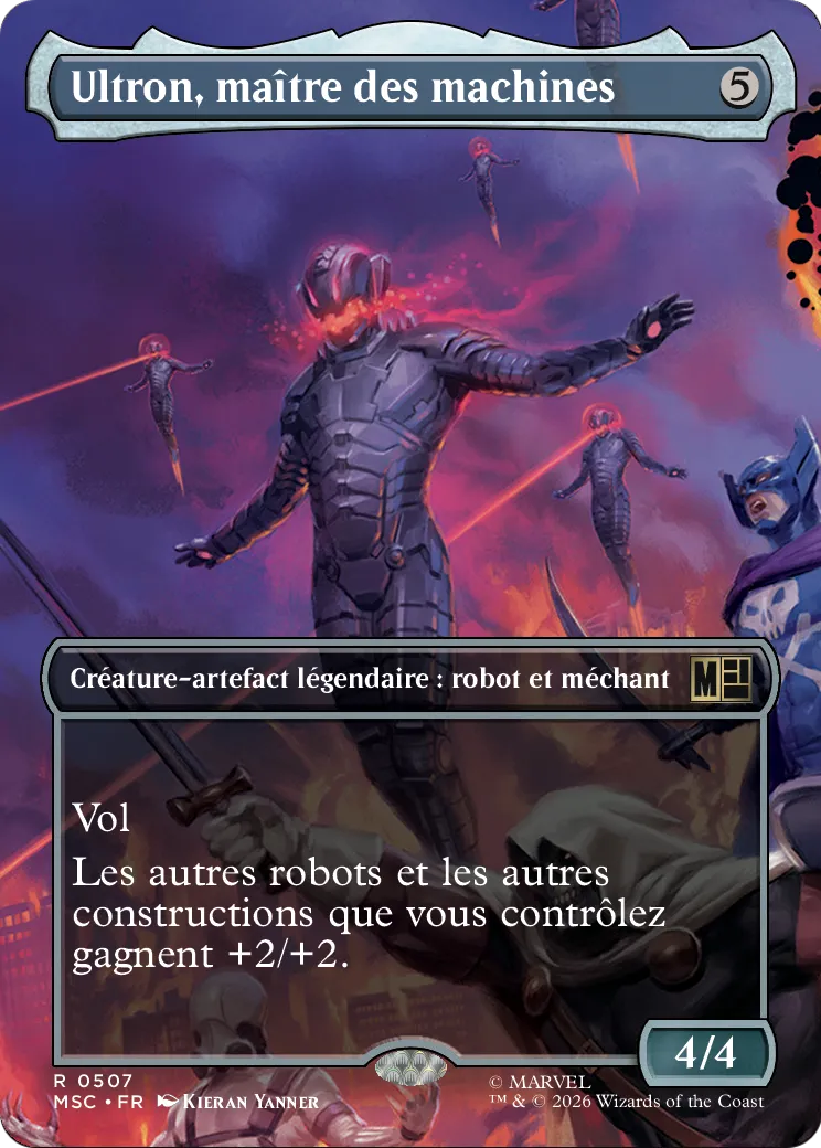 Ultron, maître des machines — Marvel Super Heroes Commander — Magic: The Gathering