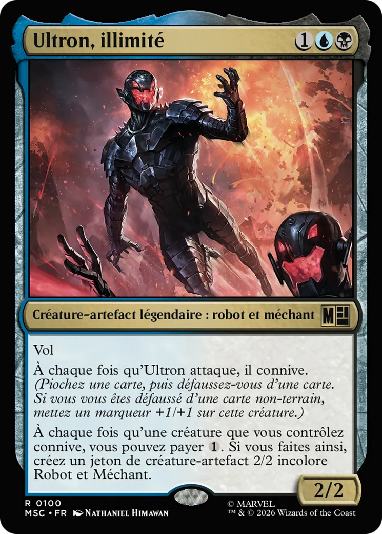 Ultron, illimité — Marvel Super Heroes Commander — Magic: The Gathering