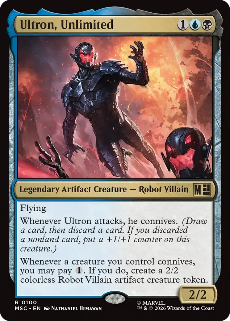 Ultron, Unlimited — Marvel Super Heroes Commander — Magic: The Gathering