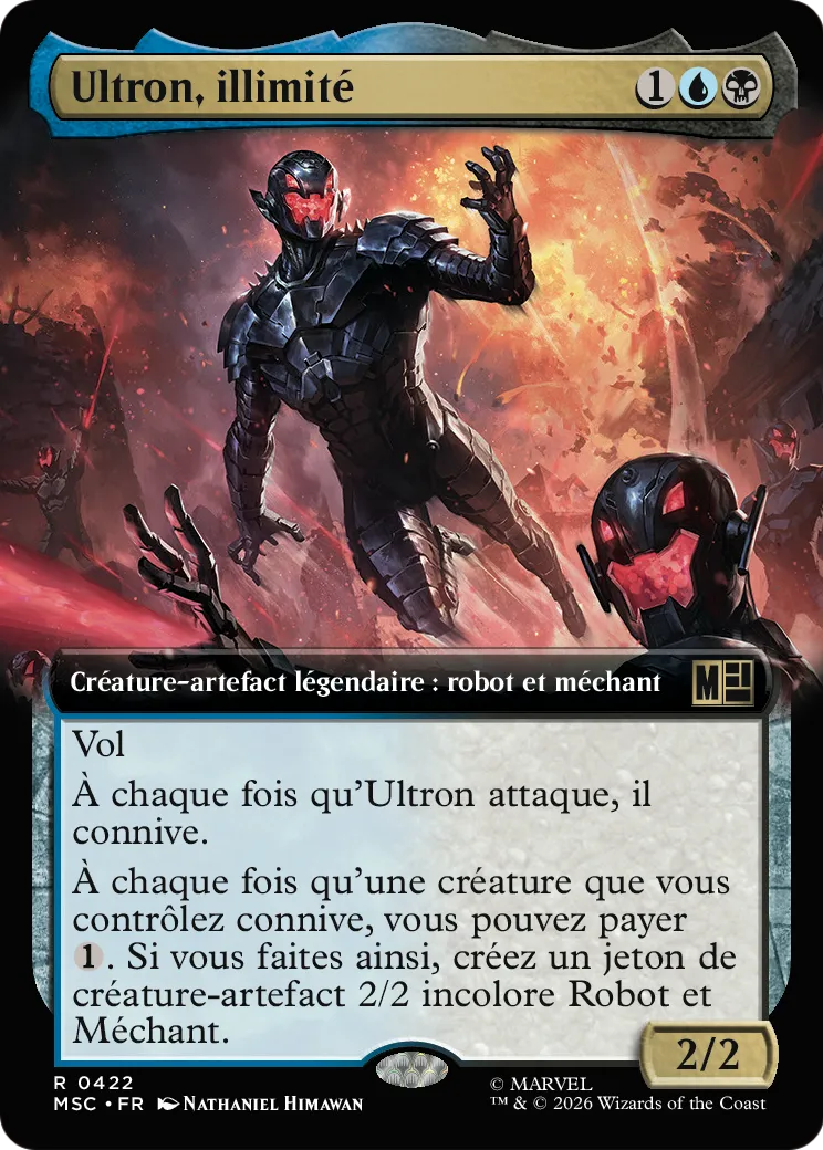 Ultron, illimité — Marvel Super Heroes Commander — Magic: The Gathering