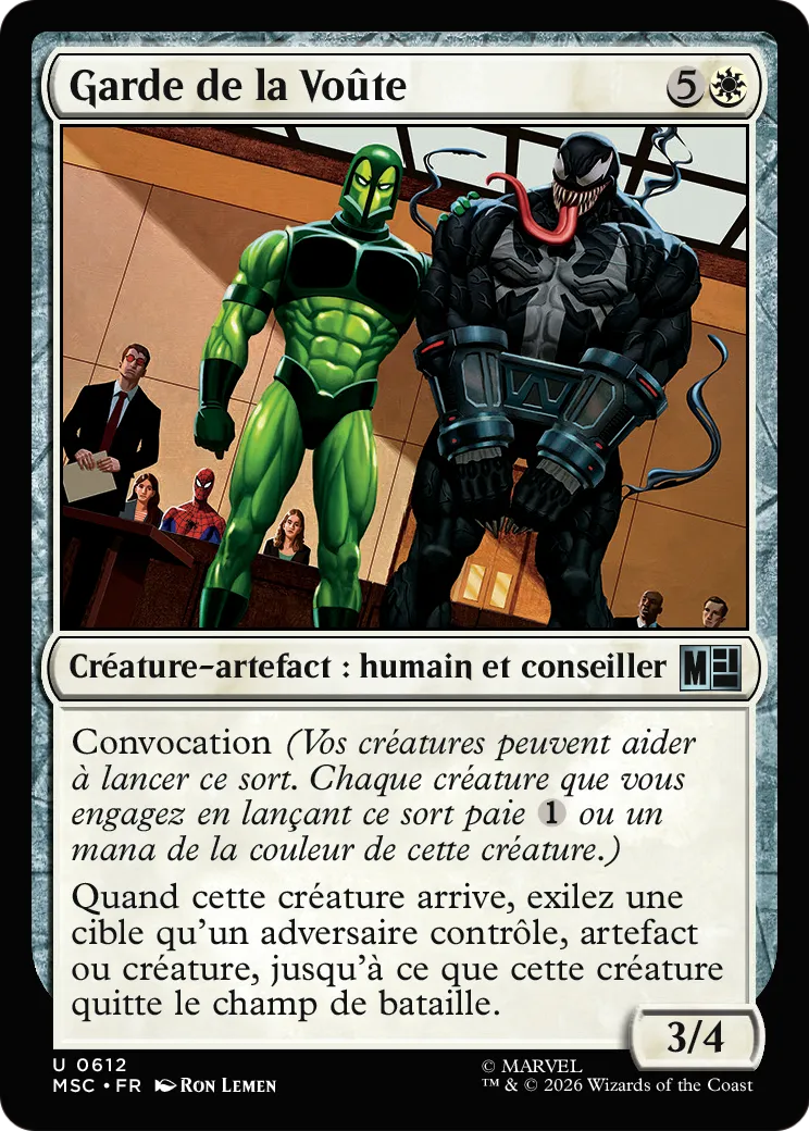 Garde de la Voûte — Marvel Super Heroes Commander — Magic: The Gathering