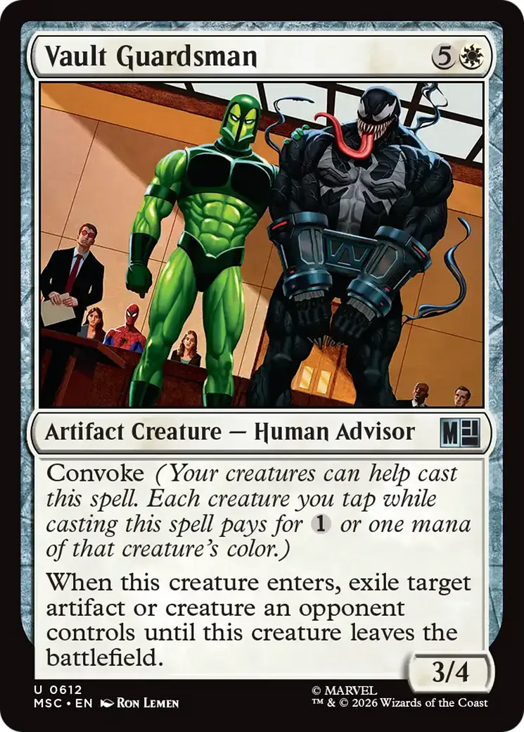 Garde de la Voûte — Marvel Super Heroes Commander — Magic: The Gathering