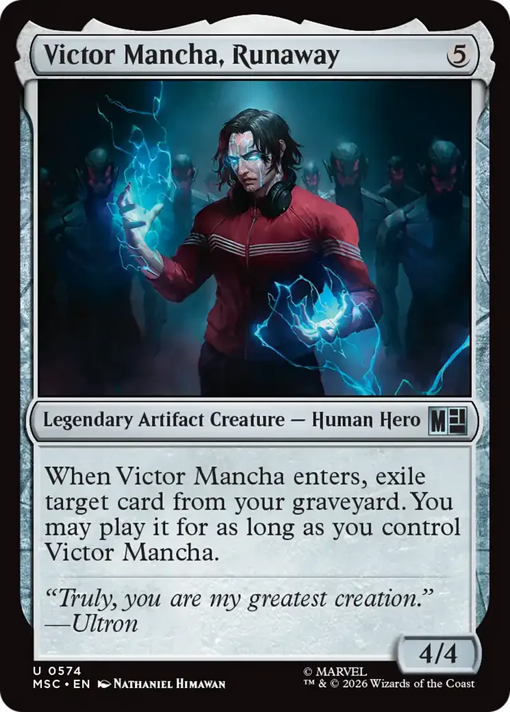 Victor Mancha, Runaway — Marvel Super Heroes Commander — Magic: The Gathering