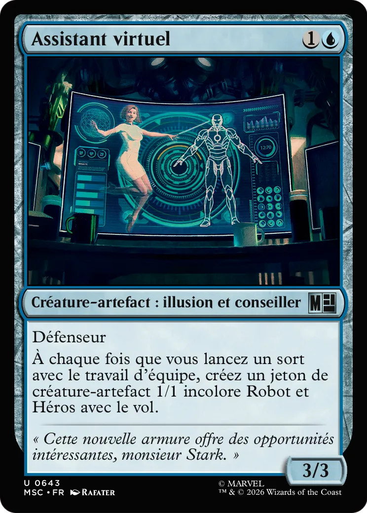 Assistant virtuel — Marvel Super Heroes Commander — Magic: The Gathering
