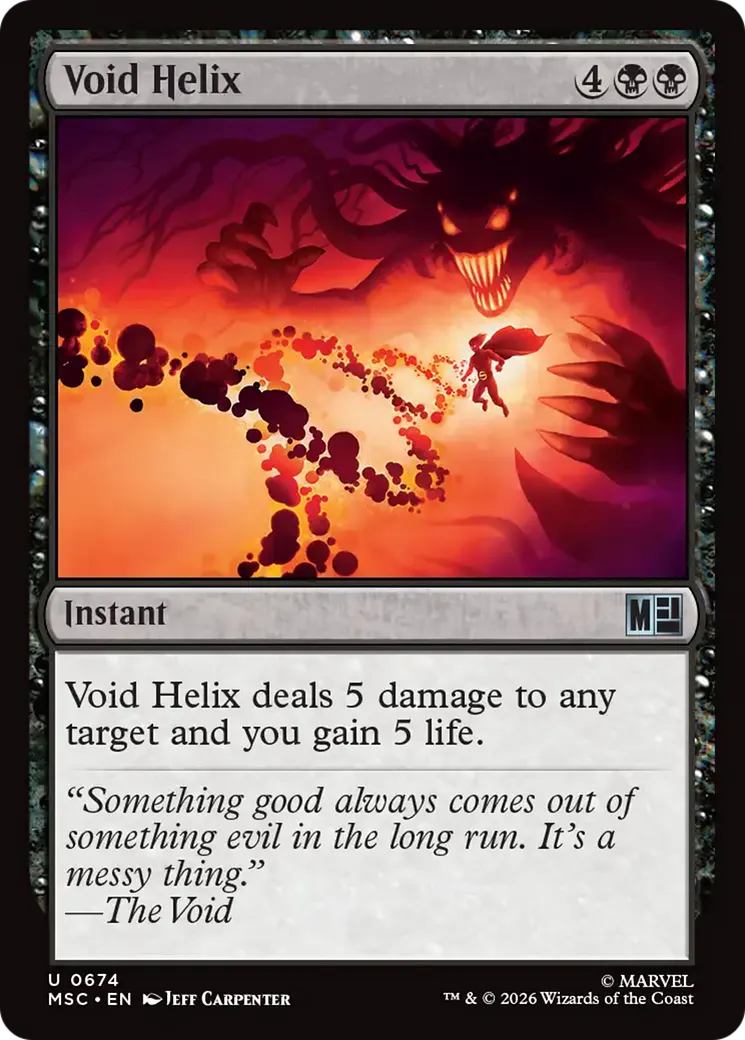 Hélice du vide — Marvel Super Heroes Commander — Magic: The Gathering