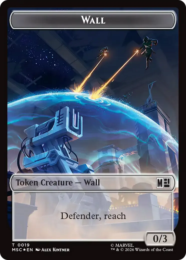 Wall — Marvel Super Heroes Commander — Magic: The Gathering