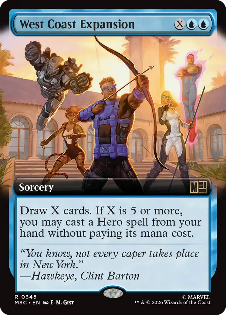 West Coast Expansion — Marvel Super Heroes Commander — Magic: The Gathering