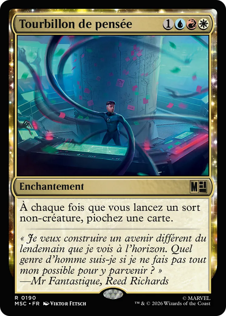 Tourbillon de pensée — Marvel Super Heroes Commander — Magic: The Gathering