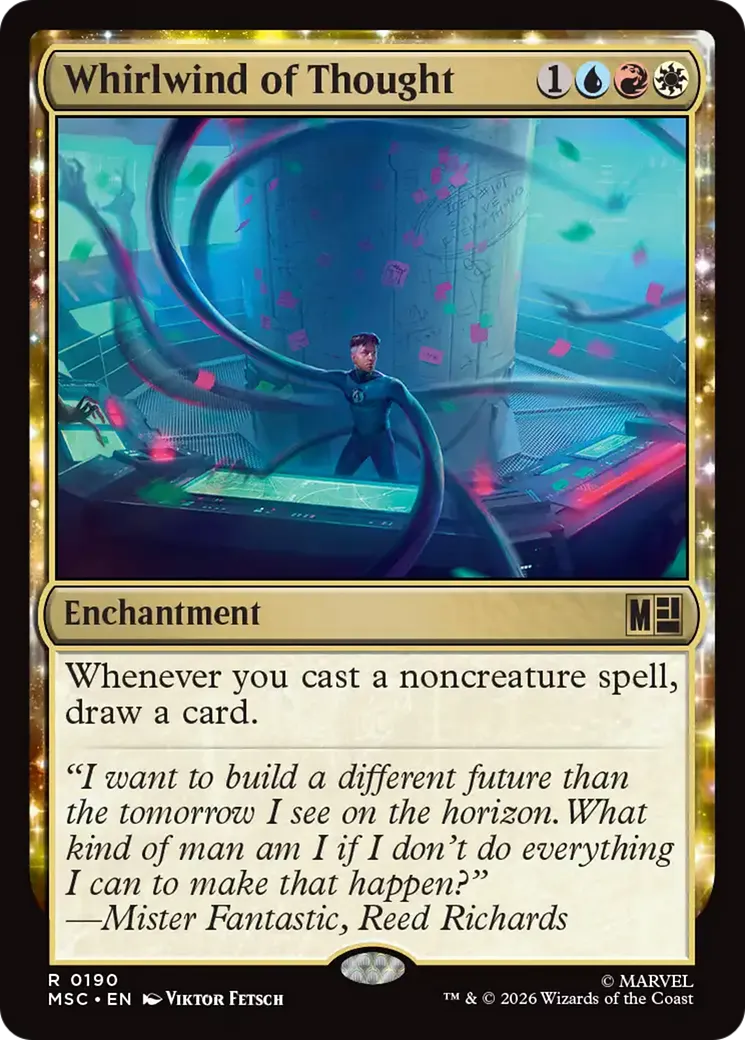 Whirlwind of Thought — Marvel Super Heroes Commander — Magic: The Gathering