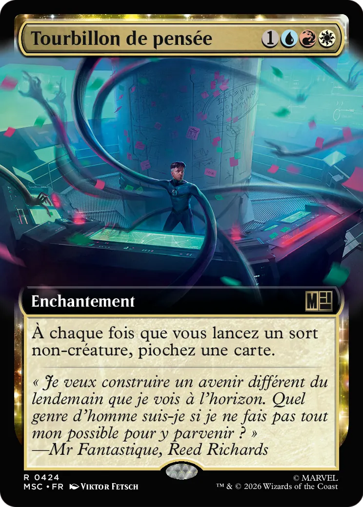 Tourbillon de pensée — Marvel Super Heroes Commander — Magic: The Gathering