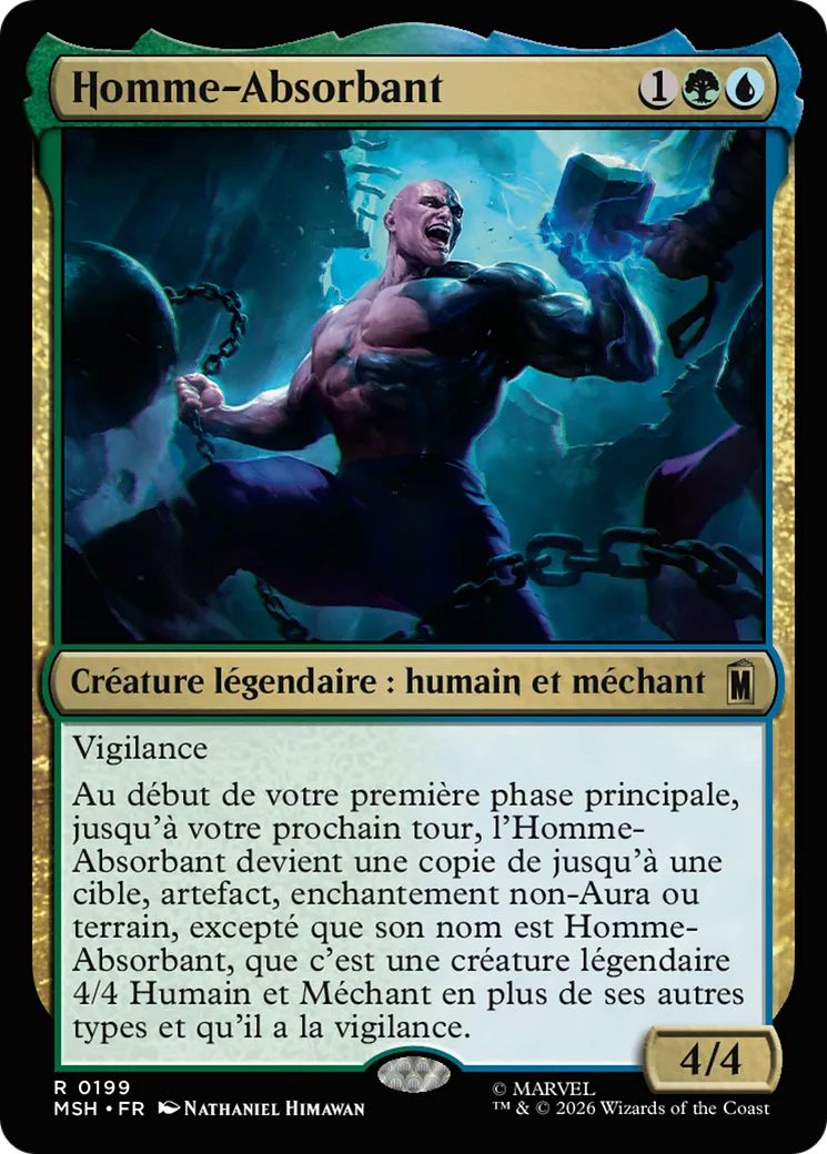 Homme-Absorbant — Marvel Super Heroes — Magic: The Gathering