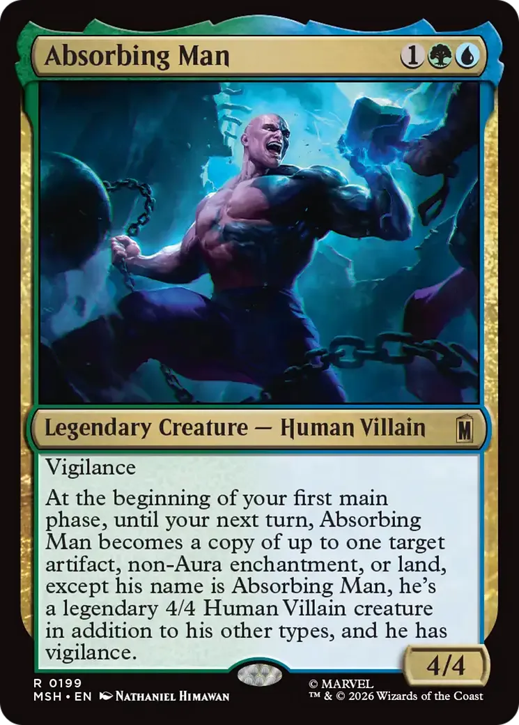 Absorbing Man — Marvel Super Heroes — Magic: The Gathering