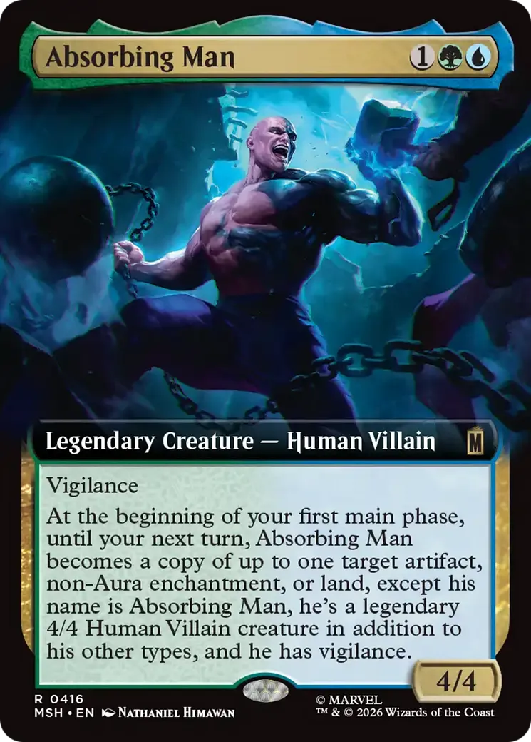 Absorbing Man — Marvel Super Heroes — Magic: The Gathering