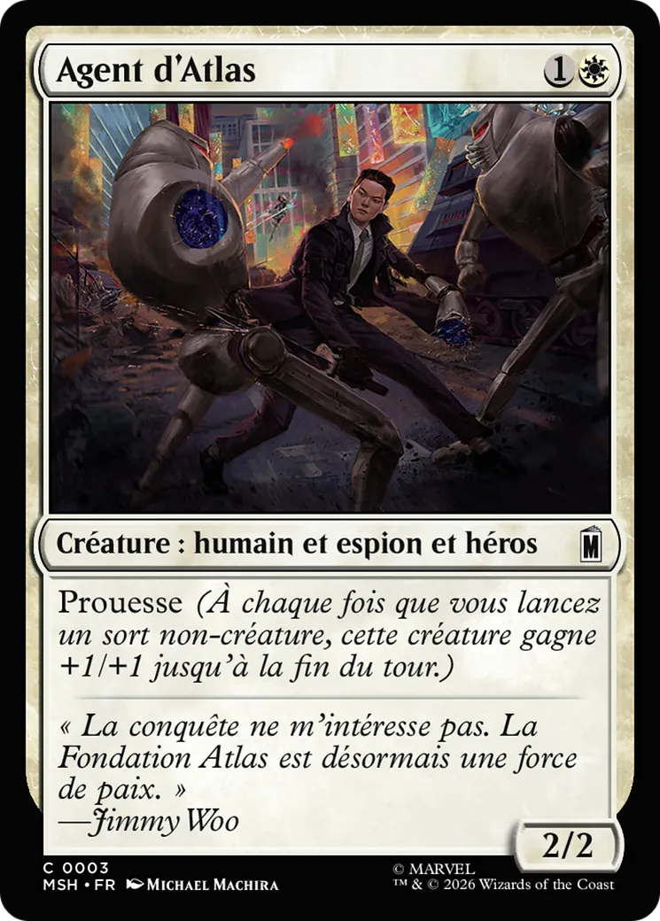 Agent d'Atlas — Marvel Super Heroes — Magic: The Gathering