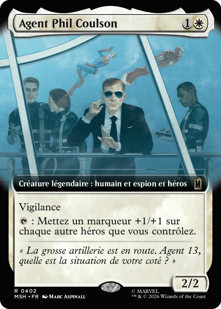 Agent Phil Coulson — Marvel Super Heroes — Magic: The Gathering