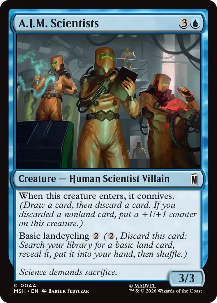 A.I.M. Scientists — Marvel Super Heroes — Magic: The Gathering