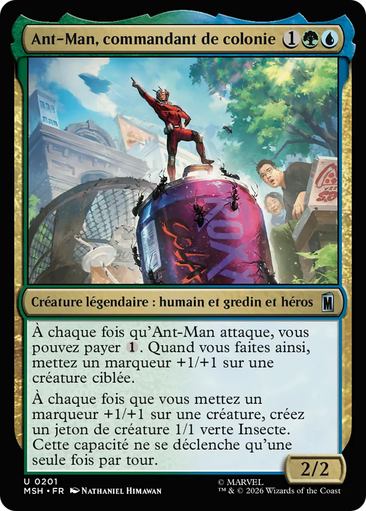 Ant-Man, commandant de colonie — Marvel Super Heroes — Magic: The Gathering