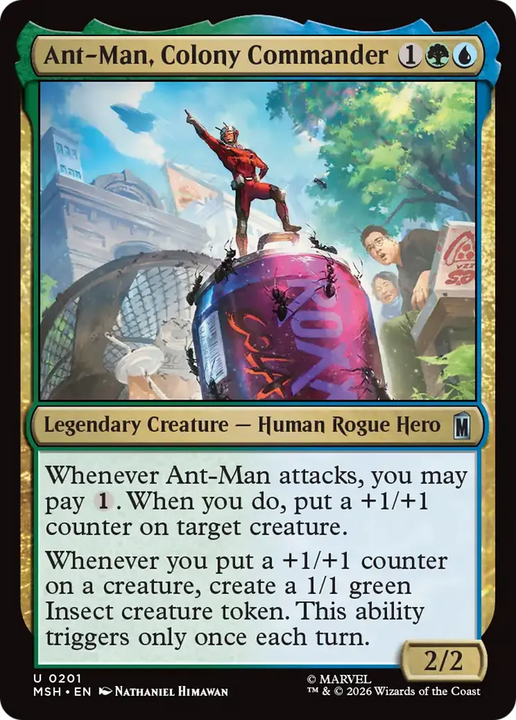 Ant-Man, Colony Commander — Marvel Super Heroes — Magic: The Gathering