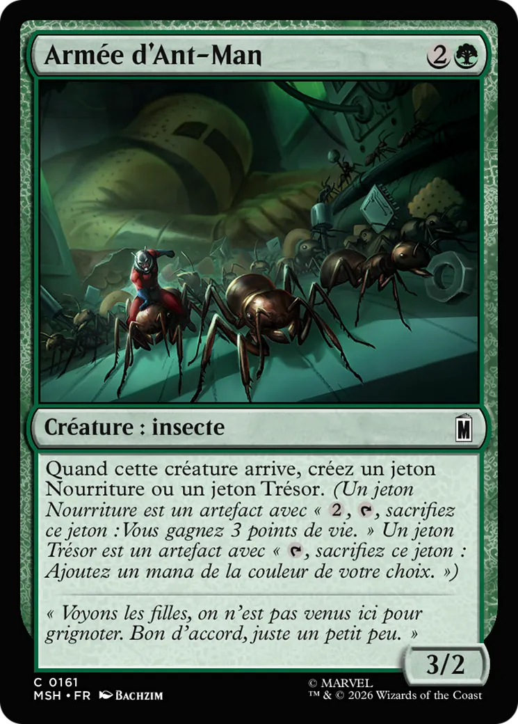 Armée d'Ant-Man — Marvel Super Heroes — Magic: The Gathering