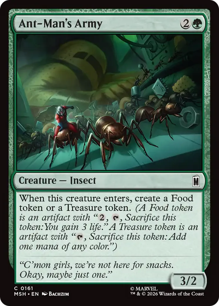Ant-Man's Army — Marvel Super Heroes — Magic: The Gathering