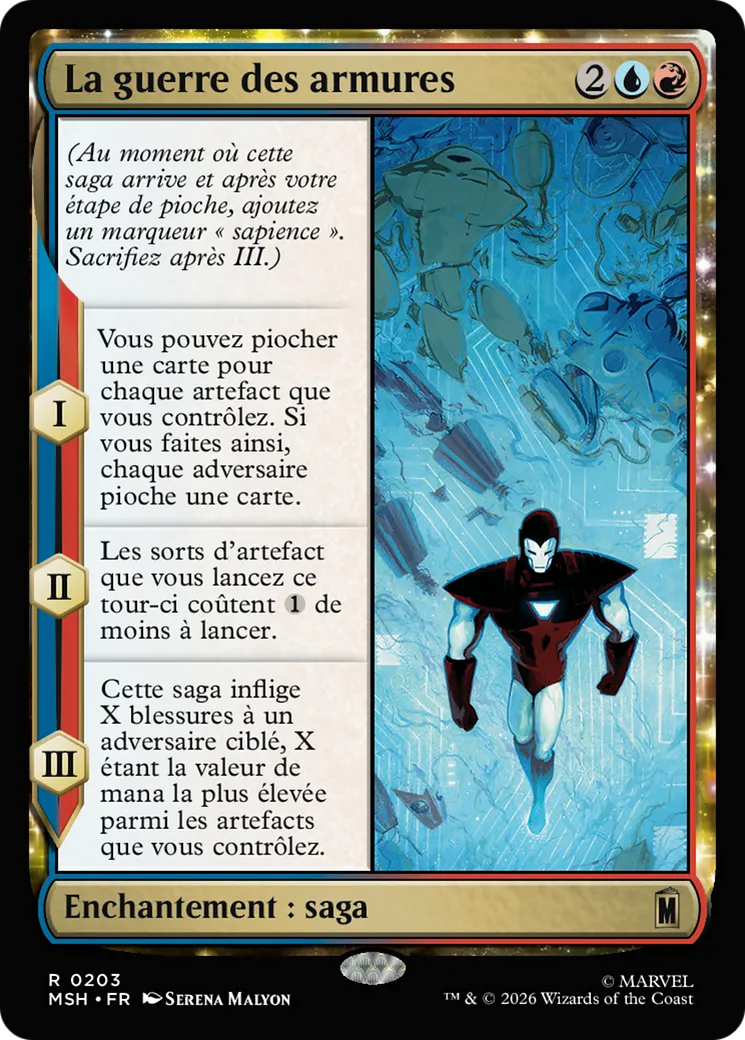 La guerre des armures — Marvel Super Heroes — Magic: The Gathering