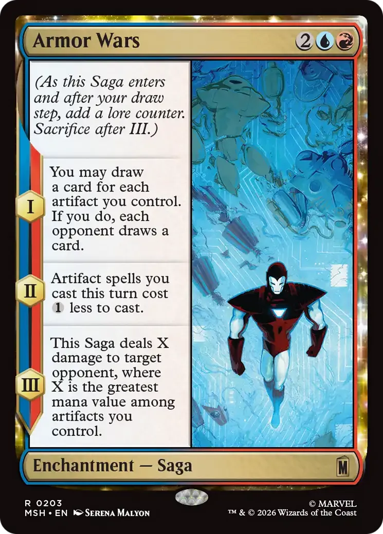 La guerre des armures — Marvel Super Heroes — Magic: The Gathering