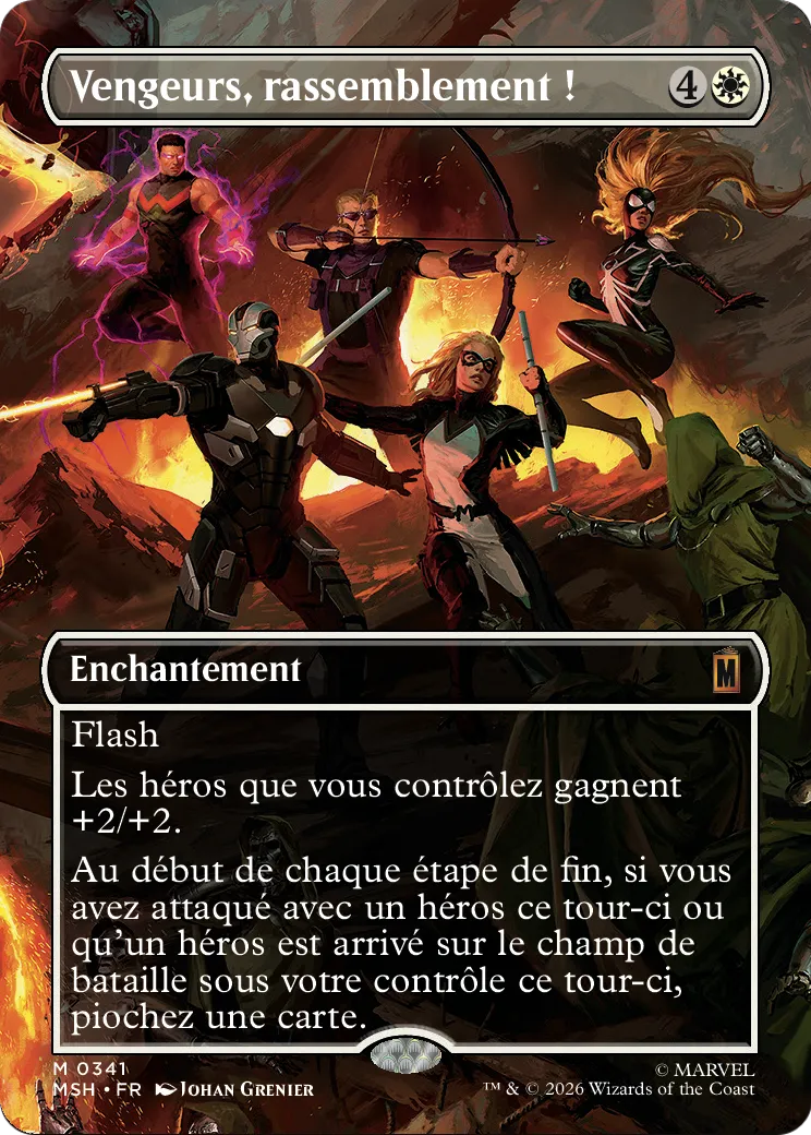 Vengeurs, rassemblement ! — Marvel Super Heroes — Magic: The Gathering