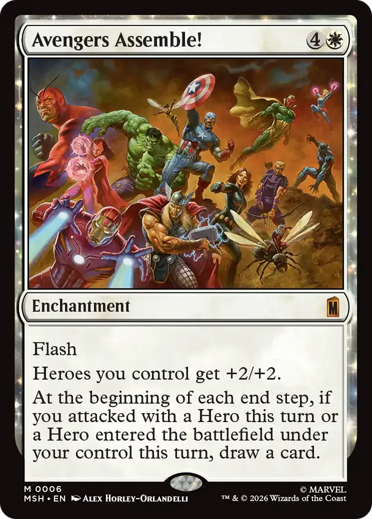 Avengers Assemble! — Marvel Super Heroes — Magic: The Gathering