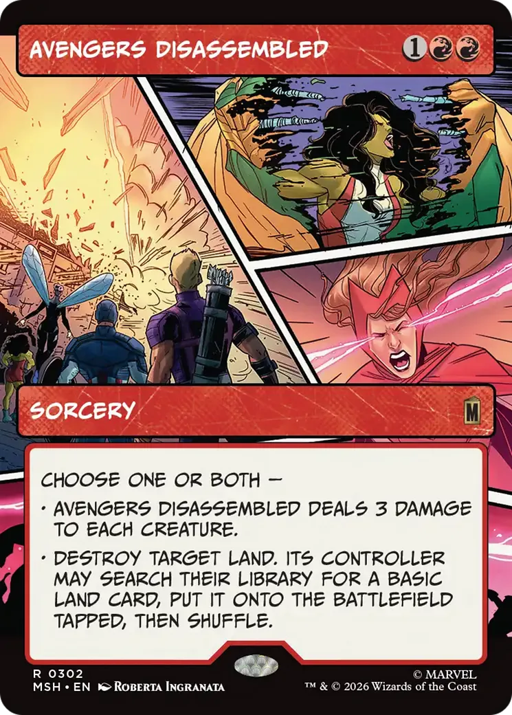 Avengers Disassembled — Marvel Super Heroes — Magic: The Gathering