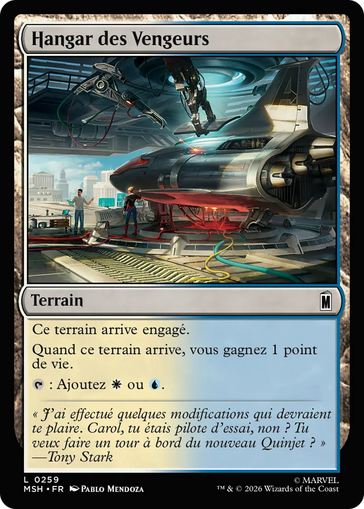 Hangar des Vengeurs — Marvel Super Heroes — Magic: The Gathering