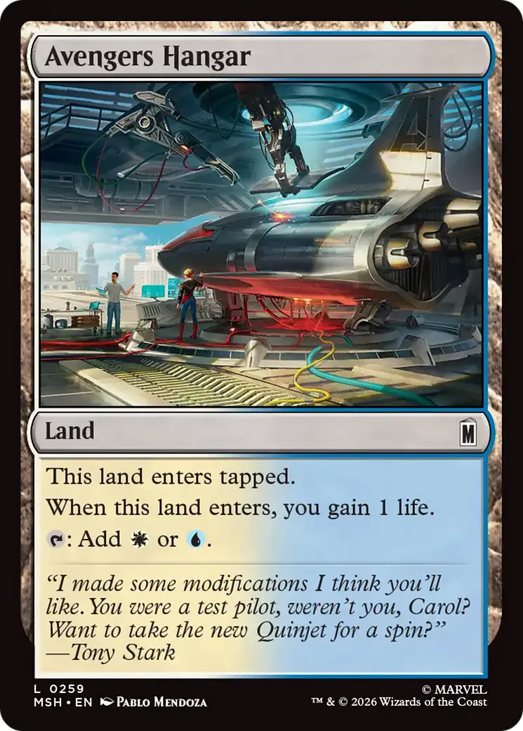 Avengers Hangar — Marvel Super Heroes — Magic: The Gathering