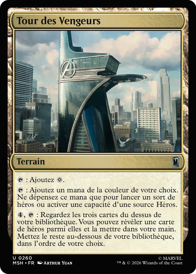 Tour des Vengeurs — Marvel Super Heroes — Magic: The Gathering