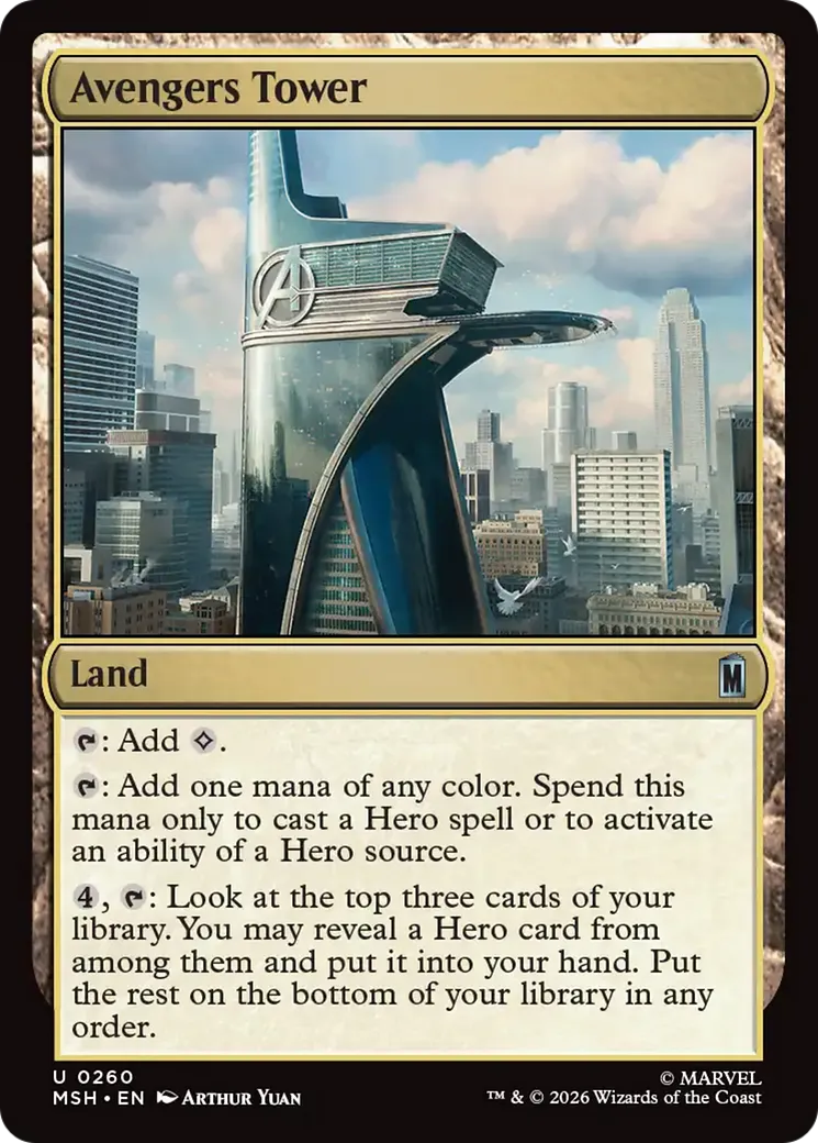 Tour des Vengeurs — Marvel Super Heroes — Magic: The Gathering