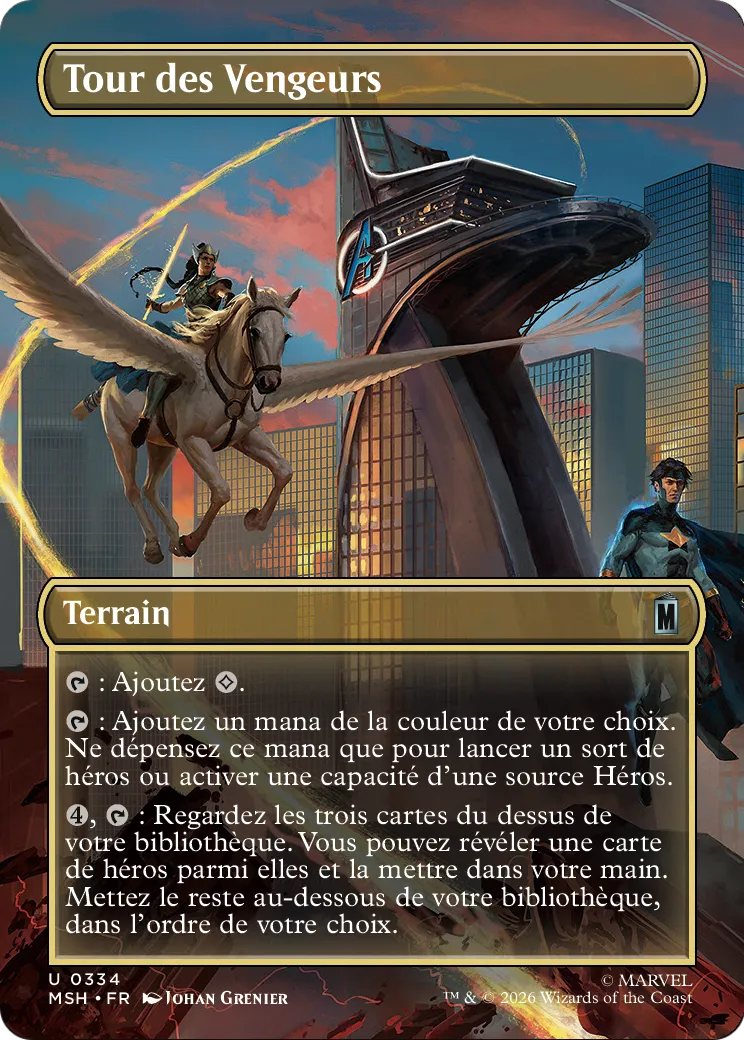 Tour des Vengeurs — Marvel Super Heroes — Magic: The Gathering