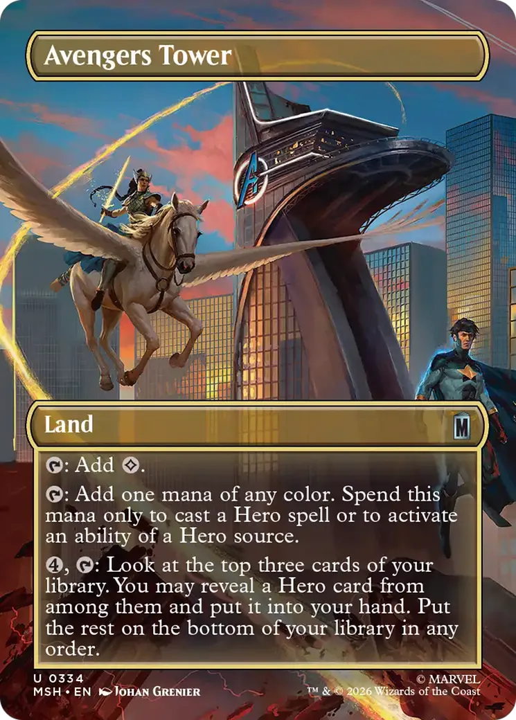 Tour des Vengeurs — Marvel Super Heroes — Magic: The Gathering