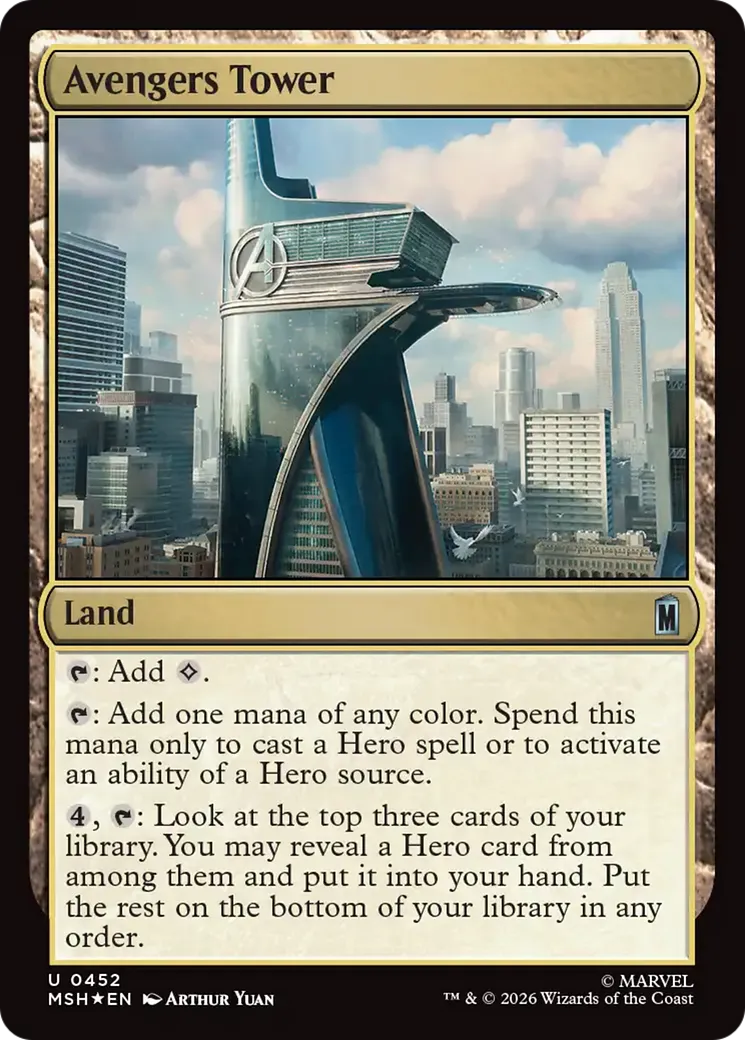 Avengers Tower — Marvel Super Heroes — Magic: The Gathering