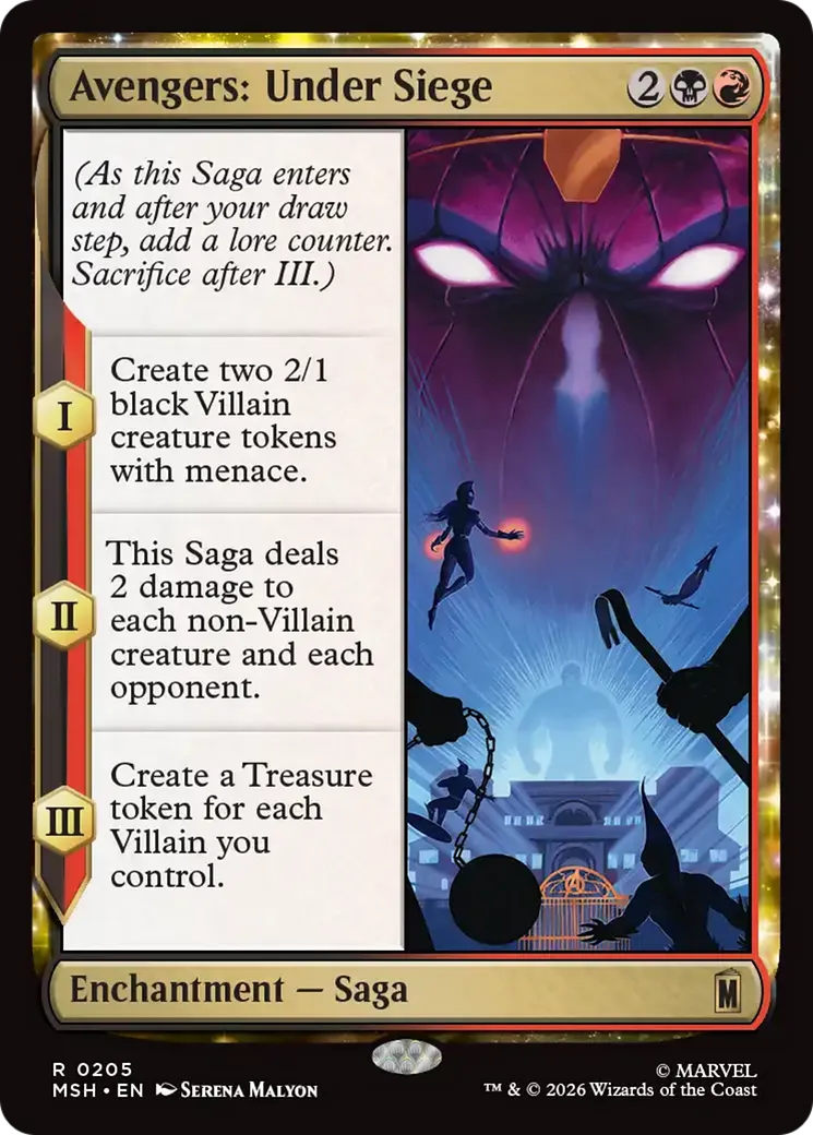 Vengeurs : état de siège — Marvel Super Heroes — Magic: The Gathering