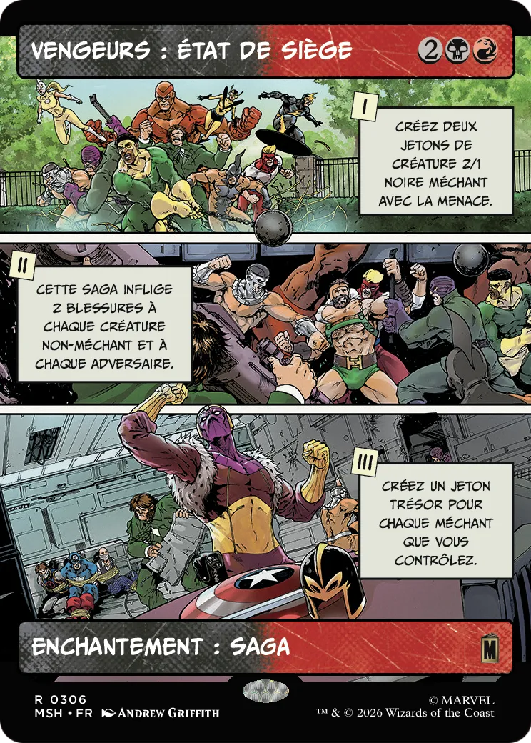 Vengeurs : état de siège — Marvel Super Heroes — Magic: The Gathering