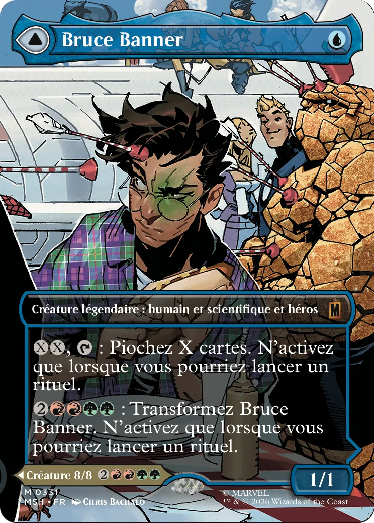 Bruce Banner // L'incroyable Hulk — Marvel Super Heroes — Magic: The Gathering